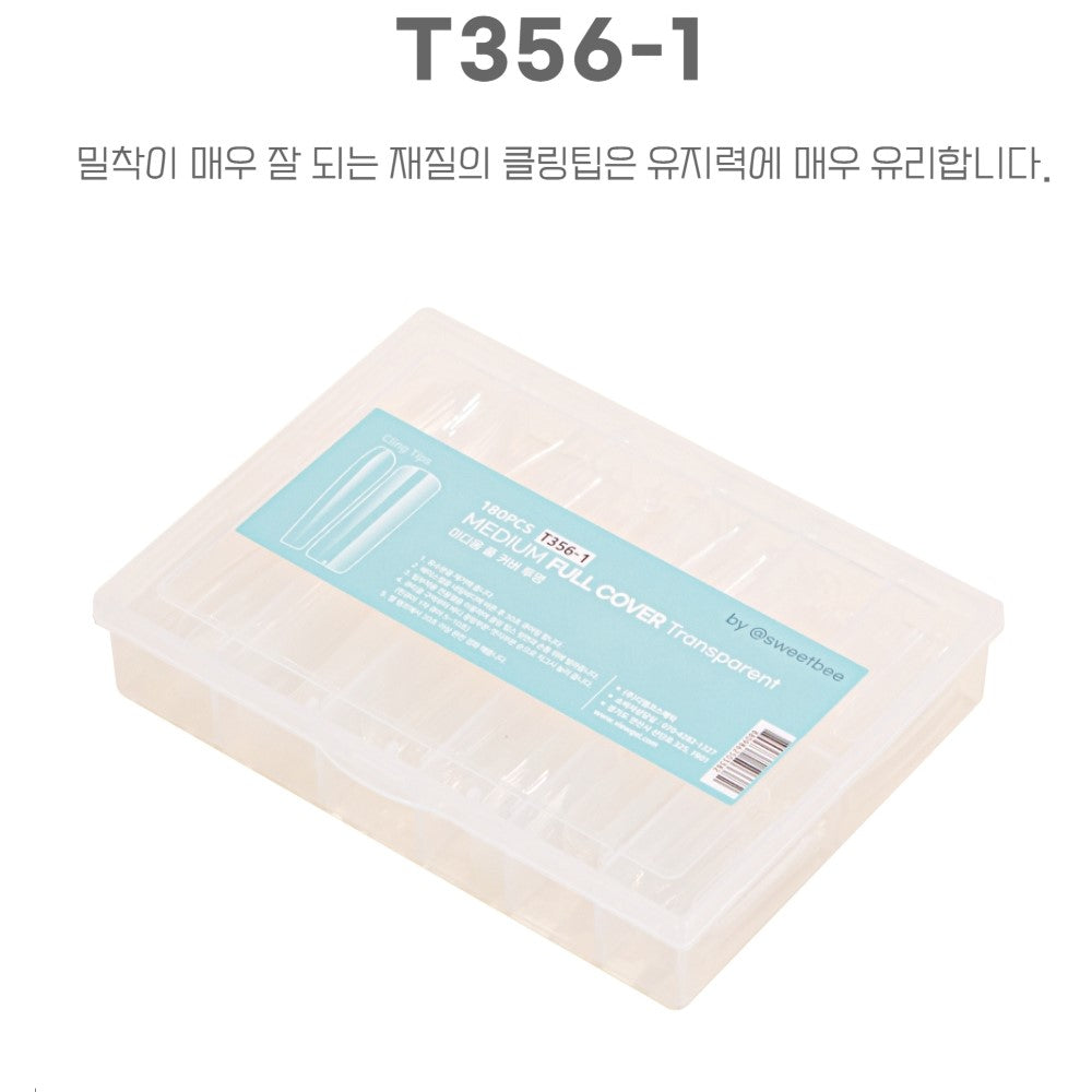 Viewgel - Cling Tip Gel Nail Tip Extension Full Tip 180 Tip (6 types)