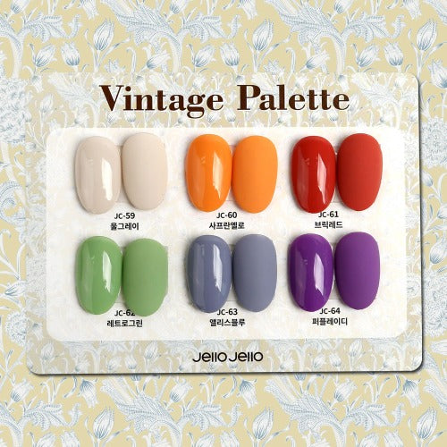 Jello Jello - Vintage Palette (JC-59 to JC-64)