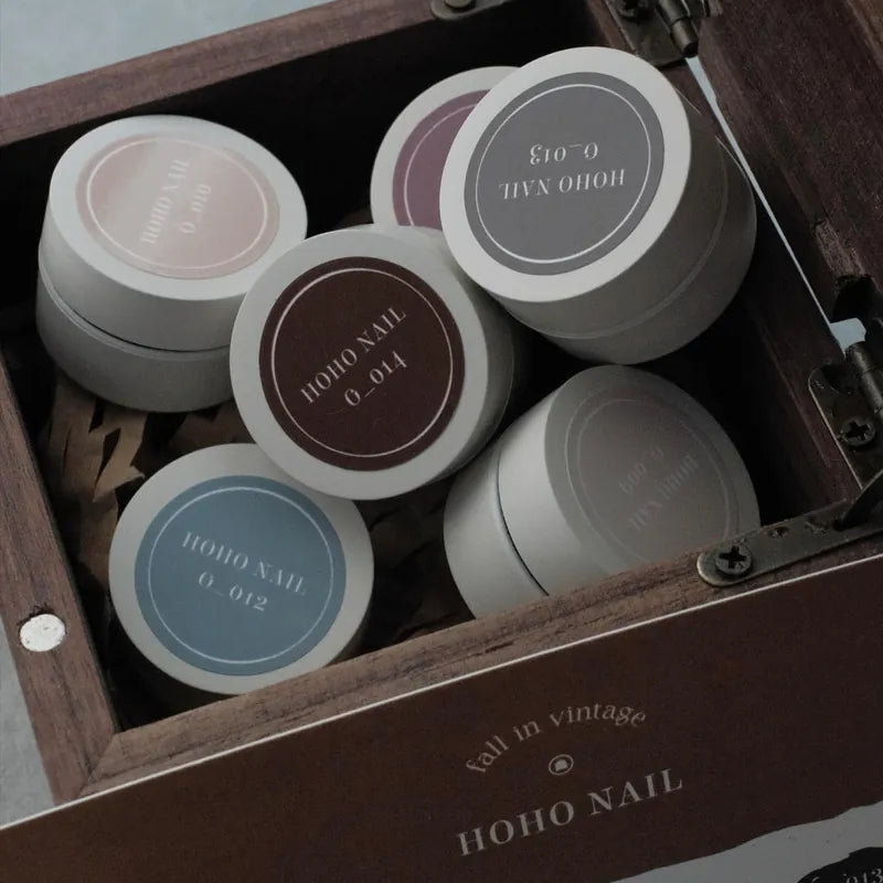 Hoho Nail - Fall in Vintage Set (O_009 - O_014)