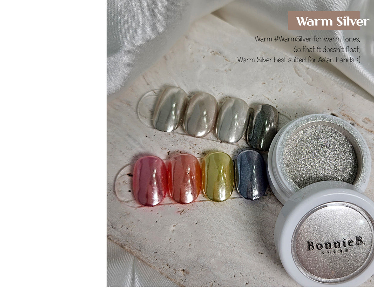 Bonniebee Metallic Mirror Powder [3 Types]