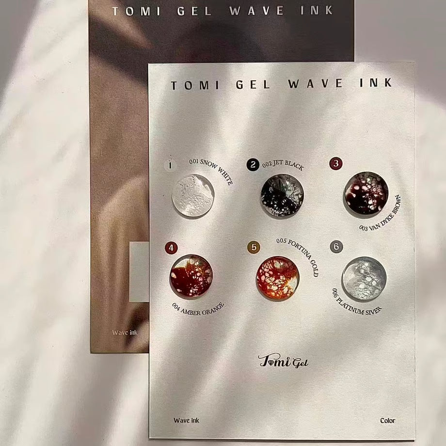Tominail - Wave Ink 6 Color Set