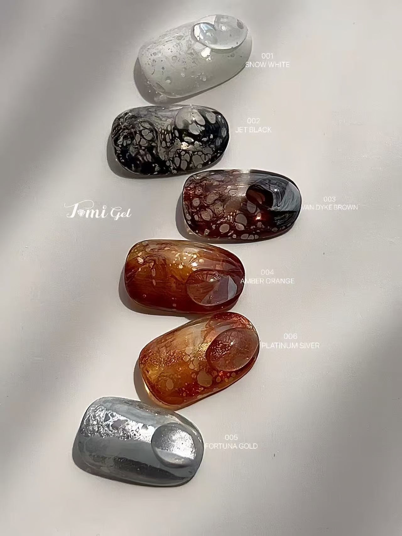 Tominail - Wave Ink 6 Color Set