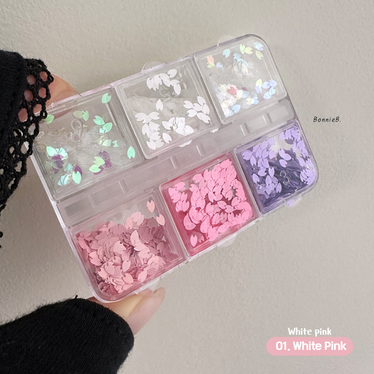 Bonniebee - Cherry Blossom Tulip Glitter (2 types)