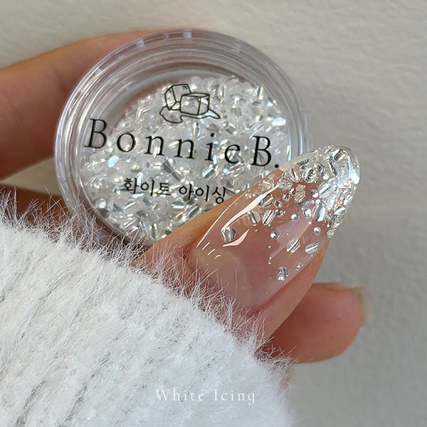 Bonniebee - Icing Nail Glitter (Pink/Blue/White)