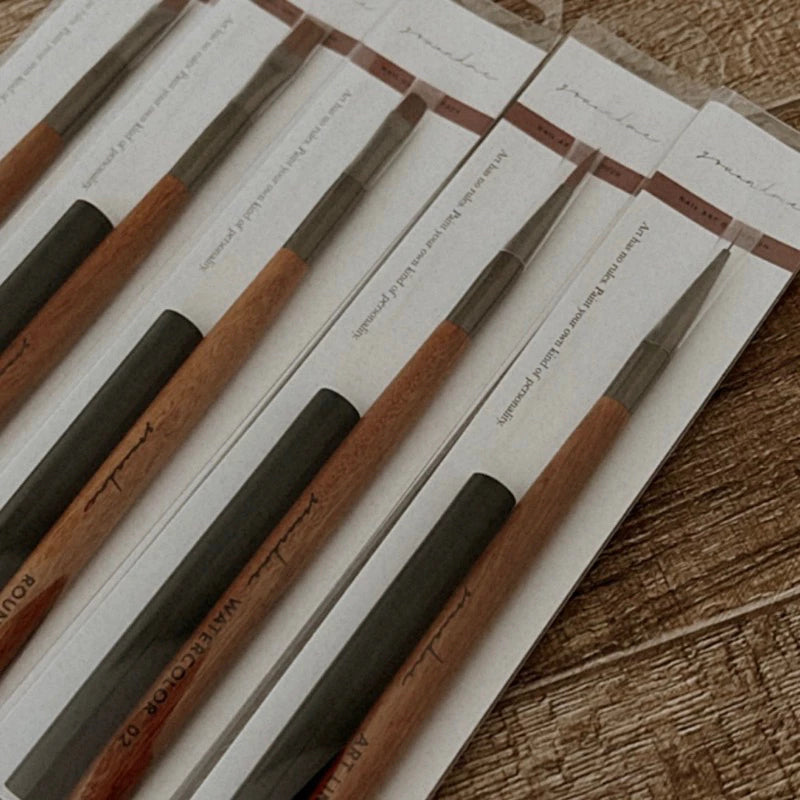 You and Me - Nail Brushes (Wooden Handle)