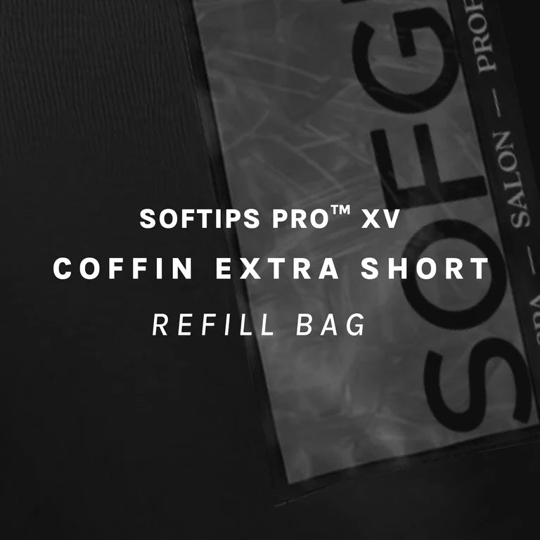 SOFGEL - SOFTIPS PRO XV Standard Coffin Extra Short Refill Bag