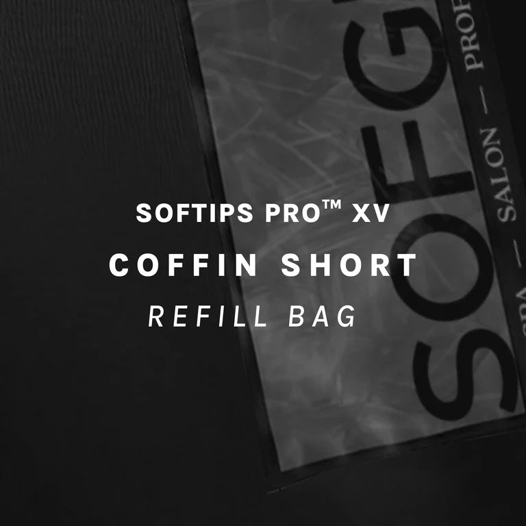 SOFGEL - SOFTIPS PRO XV Standard Coffin Short Refill Bag