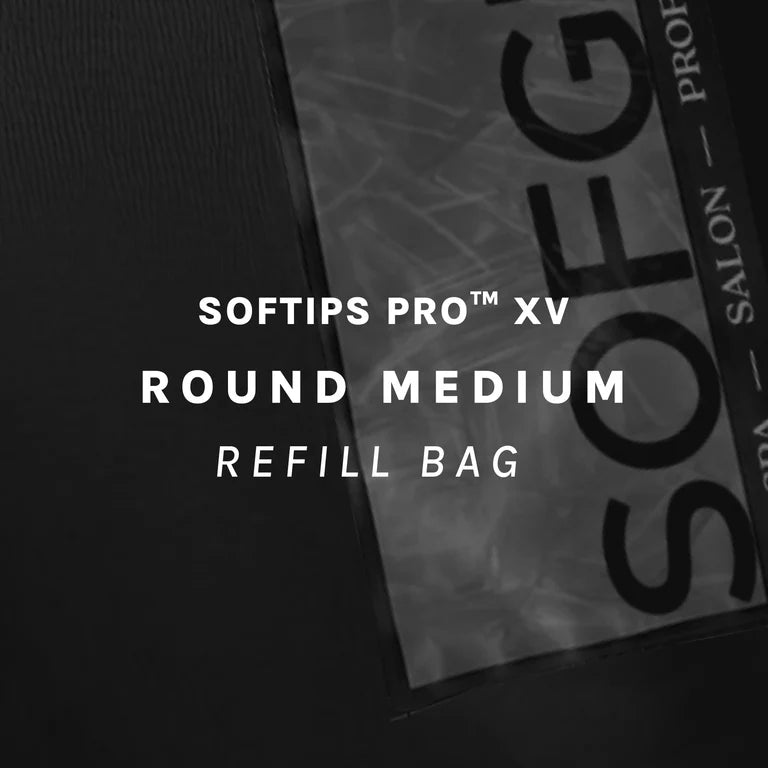 SOFGEL - SOFTIPS PRO XV Standard Round Medium Refill Bag