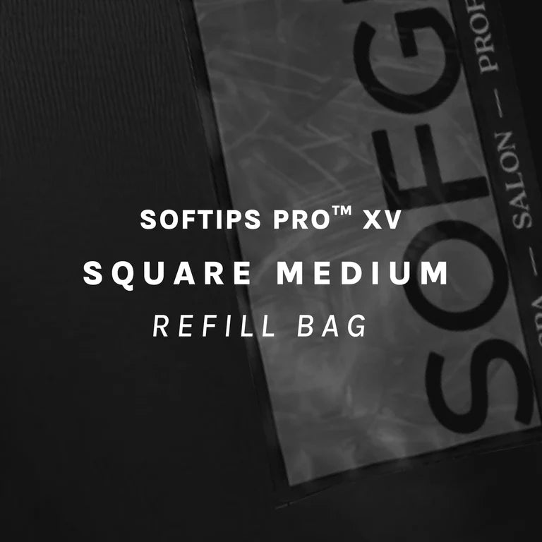 SOFGEL - SOFTIPS PRO XV Standard Square Medium Refill Bag