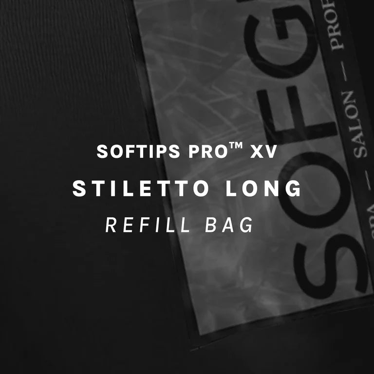 SOFGEL - SOFTIPS PRO XV Standard Stiletto Long Refill Bag