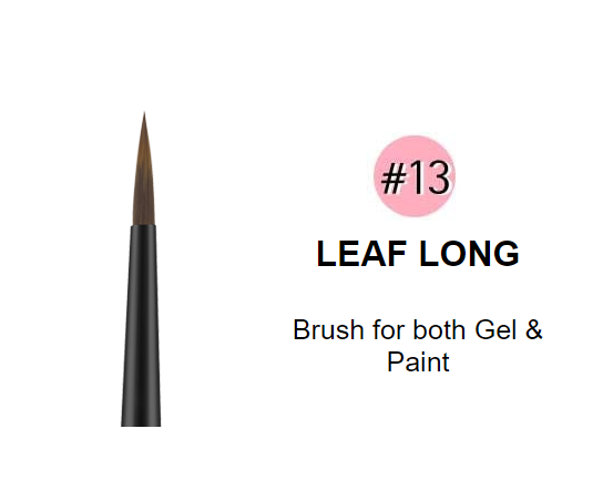 DIAMI no.13 Leaf Long Brush