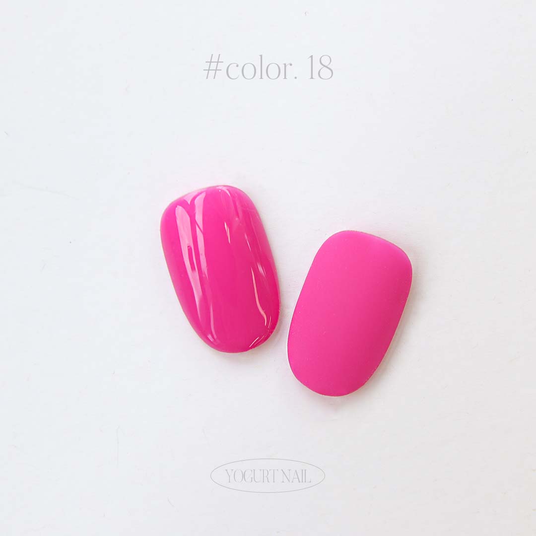 Yogurt Nail - Grocery #18 (Fuchsia Pink)