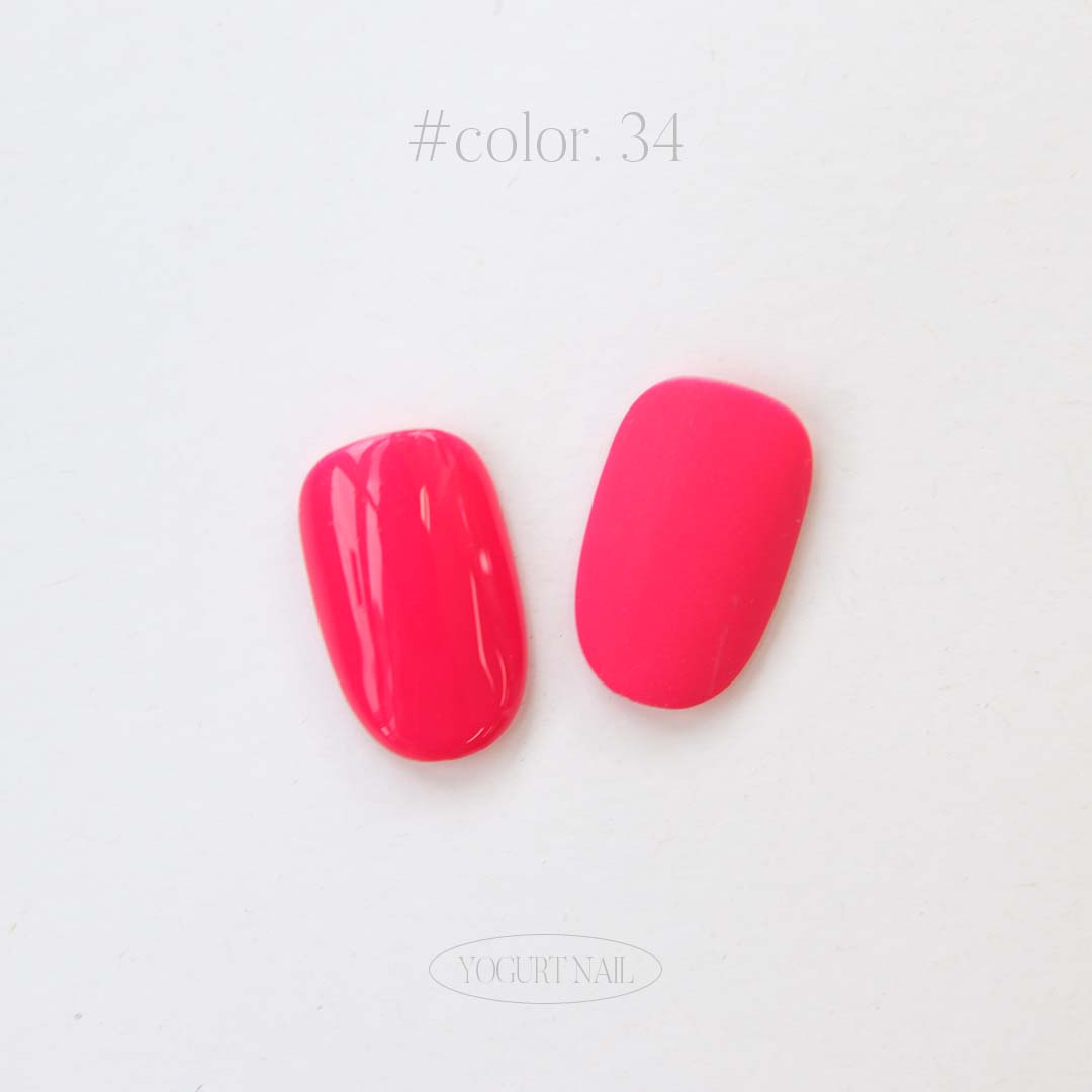 Yogurt Nail - Grocery #34 (Hot Pink)