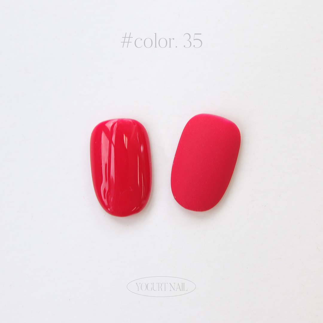 Yogurt Nail - Grocery #35 (Pink Red)