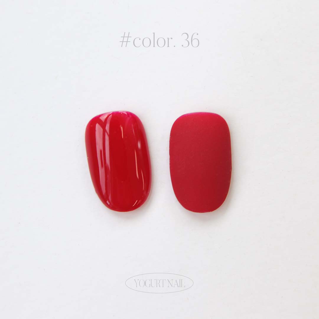 Yogurt Nail - Grocery #36 (Red Lipstick)