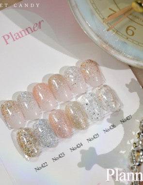 Candy Gel Planner Glitter Gel (6 Pc Collection)