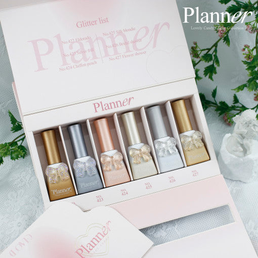 Candy Gel Planner Glitter Gel (6 Pc Collection)