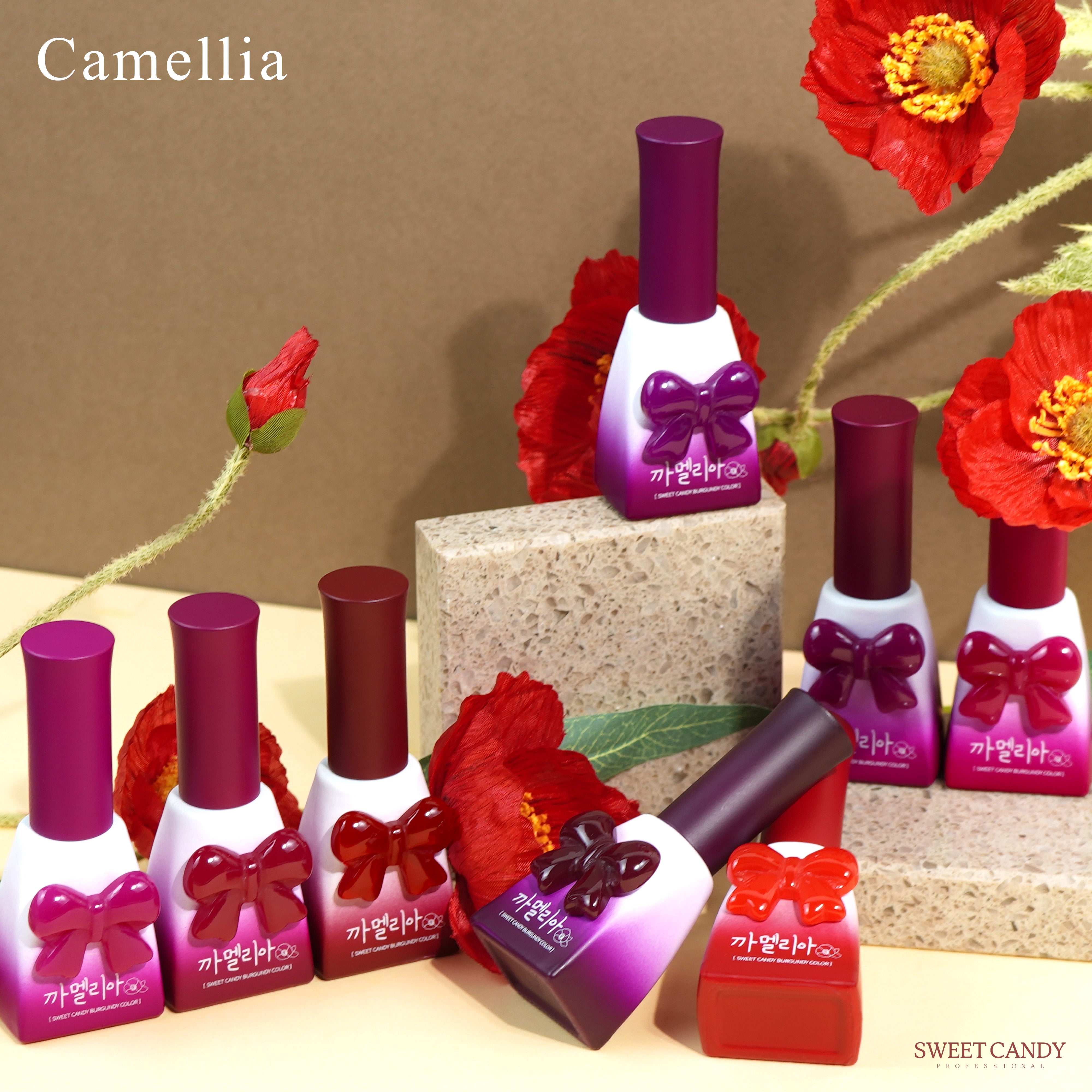 Camellia Collection by Candy Gel (8 Piece)