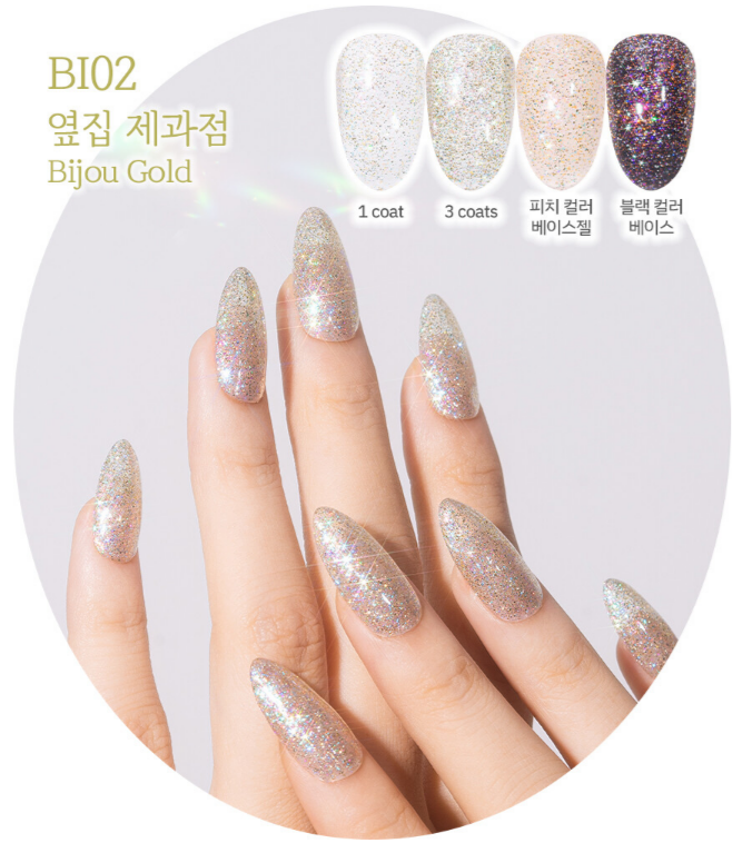 Ablliz Bijouterie Glitter Gel Set