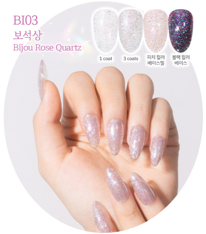 Ablliz Bijouterie Glitter Gel Set