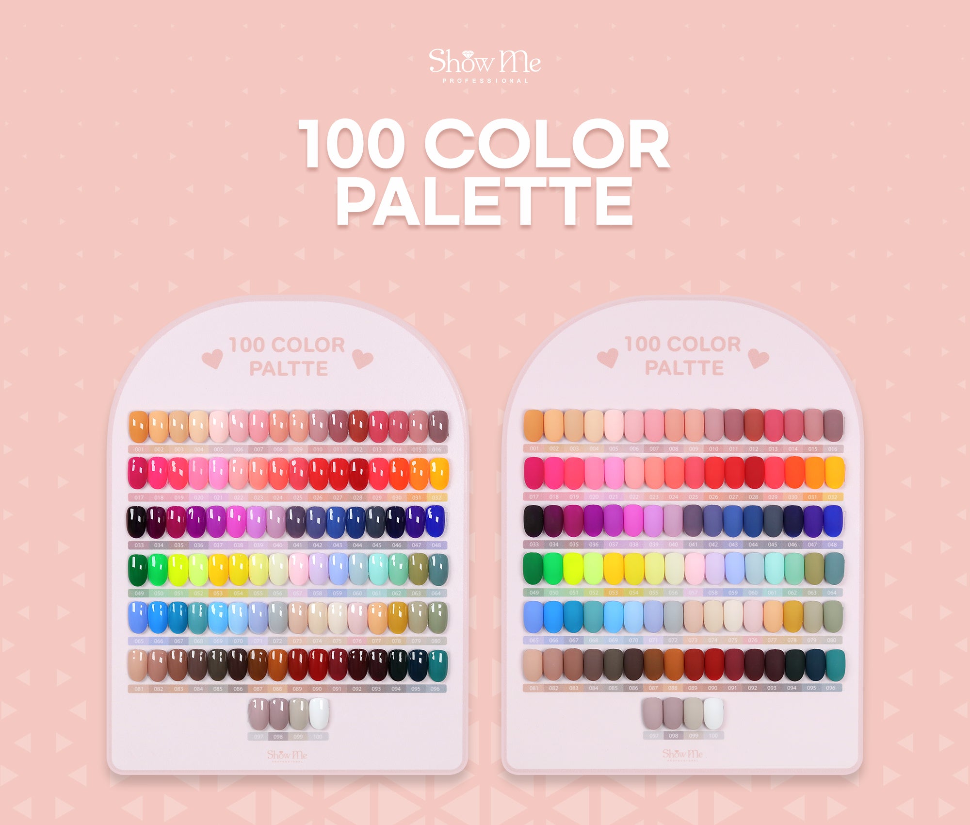 ShowMe Korea Gold Label 100 Color Set (Promotion)