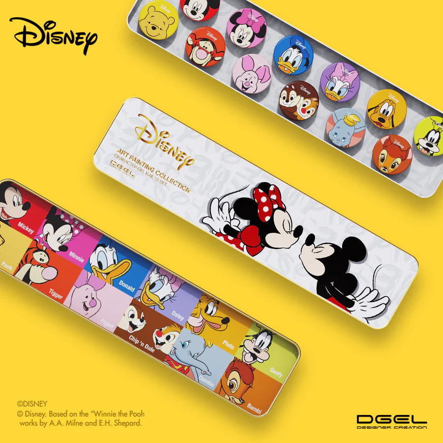 DGEL Disney Painting Gel Collection (Full 12 Piece Set)