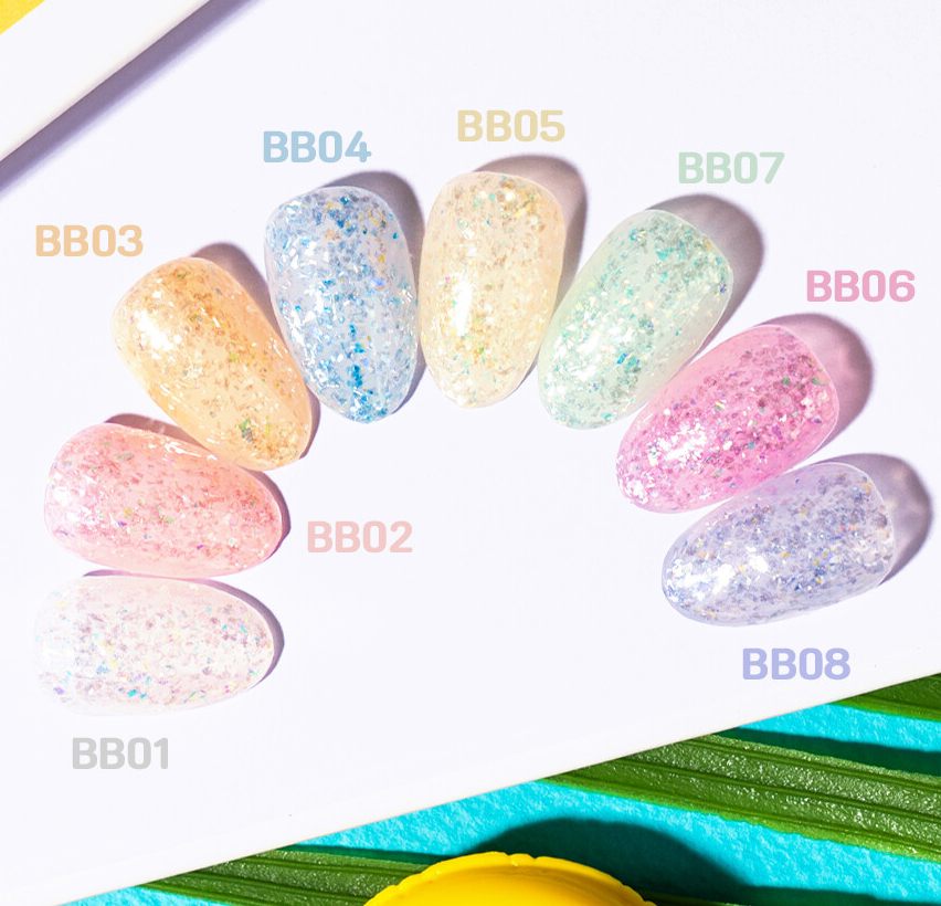 Bubble Bubble Glitter Gel Set [Ablliz]