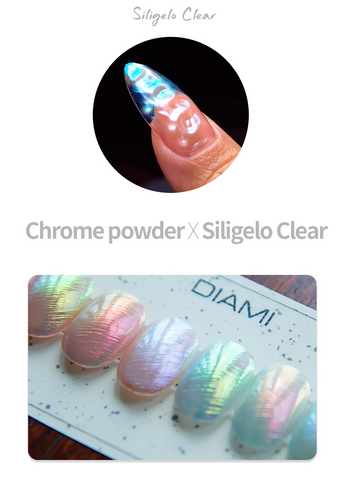 DIAMI Siligelo Exclusive Mirror Powder Gel (Individual Colors)
