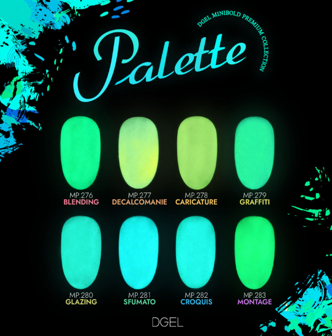 DGEL Mini Bold Palette Collection