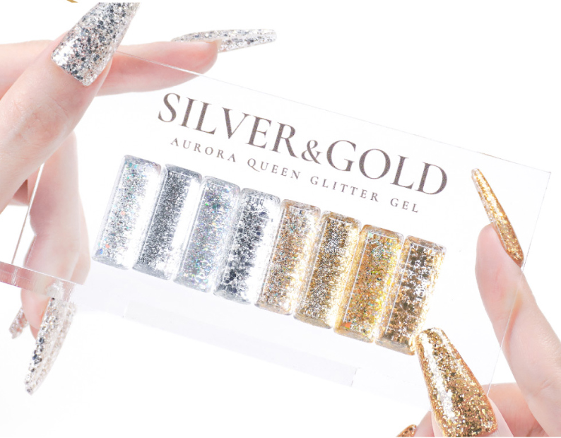 Aurora Queen Silver & Gold Collection 8 Types