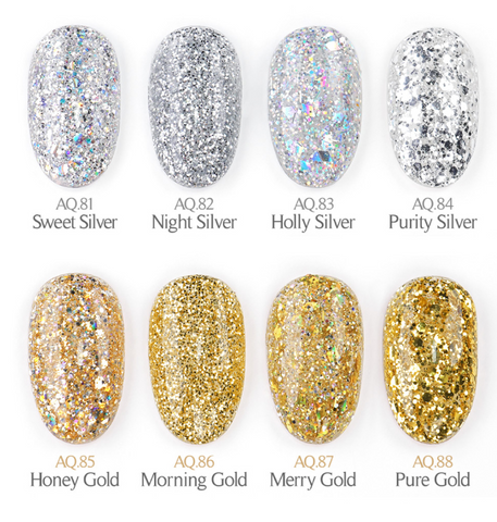 Aurora Queen Silver & Gold Collection 8 Types