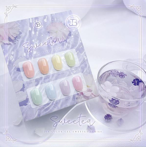 Coiffeur Vernis Gel Gracia Jin B Ivy Pianissimo Syrup - Lot De 10 Couleurs K-Beauty - Neuf
