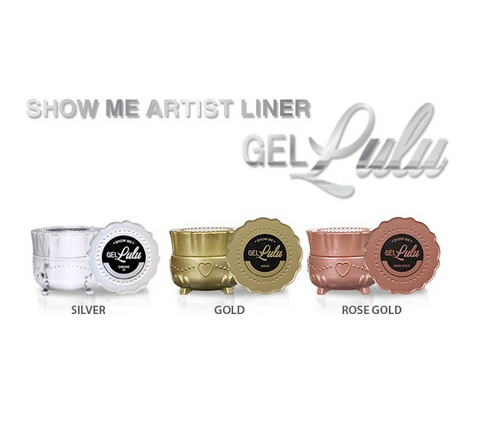 Gellulu Metallic Liner Gel Series (Full Set/Individual Colors) [SHOWME Korea]