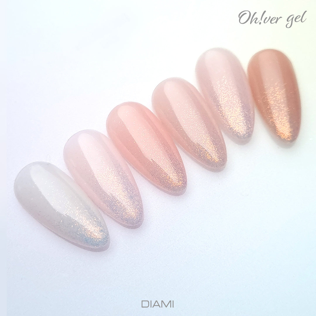 DIAMI Oh!Ver Builder Gel Set (6 Shades)