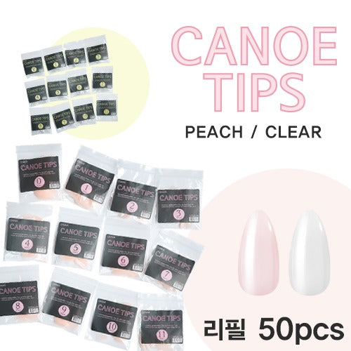 DIAMI Canoe Tips Refill (Clear ONLY)