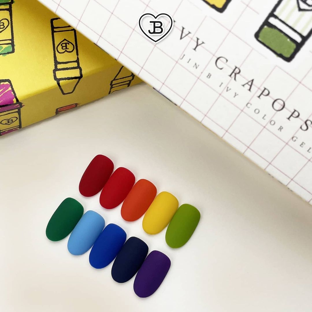 Gracia JIN.B - Crapops Color Gel 10pc Collection