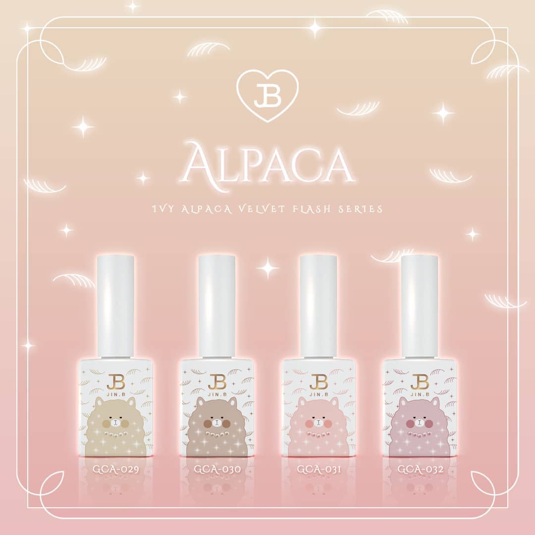 JIN.B Ivy Alpaca ver.4 Flash Velvet Gel 8pc Collection