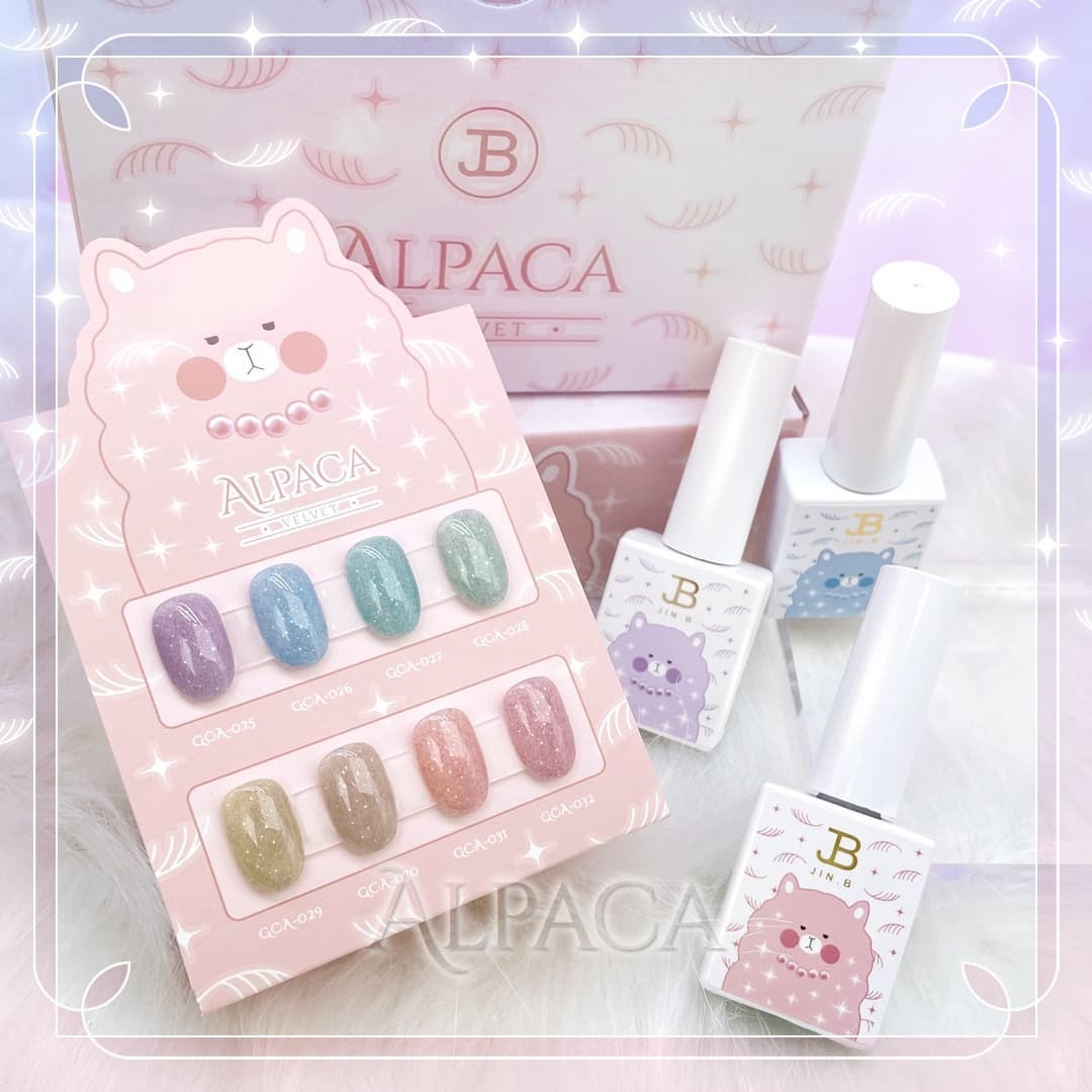 JIN.B Ivy Alpaca ver.4 Flash Velvet Gel 8pc Collection
