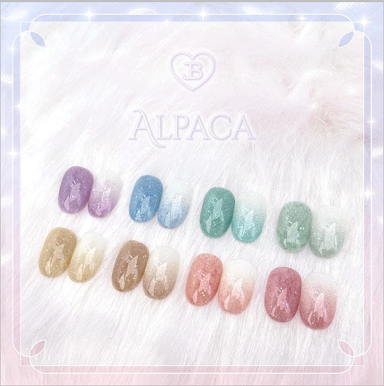 JIN.B Ivy Alpaca ver.4 Flash Velvet Gel 8pc Collection