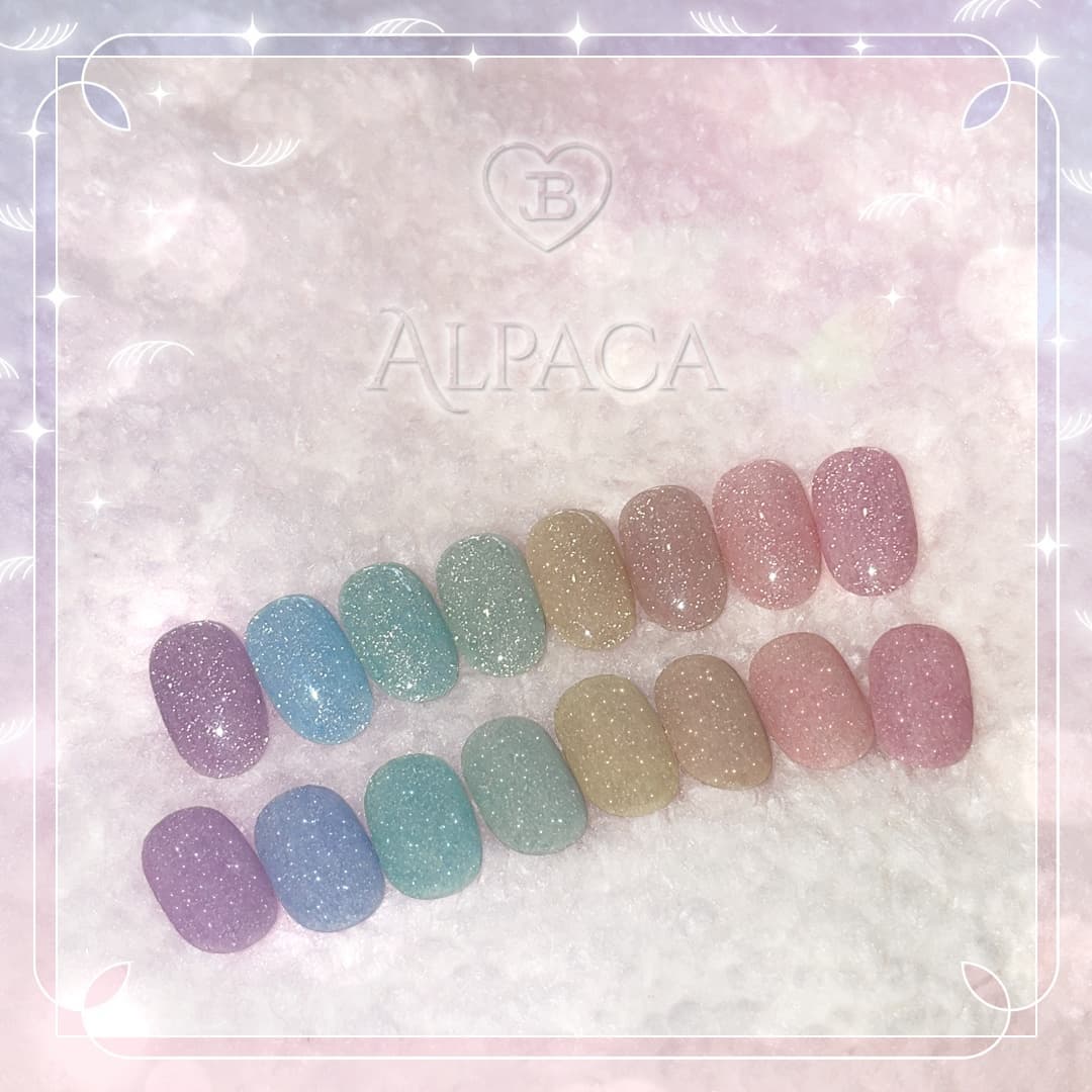 JIN.B Ivy Alpaca ver.4 Flash Velvet Gel 8pc Collection