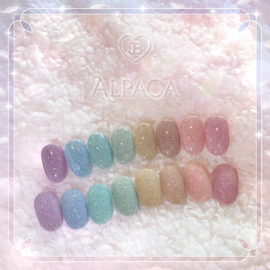 JIN.B Ivy Alpaca ver.4 Flash Velvet Gel 8pc Collection
