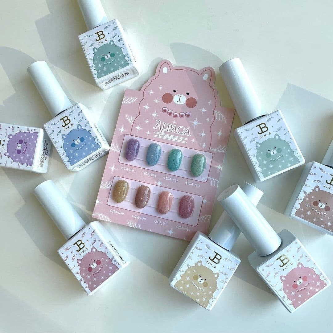 JIN.B Ivy Alpaca ver.4 Flash Velvet Gel 8pc Collection