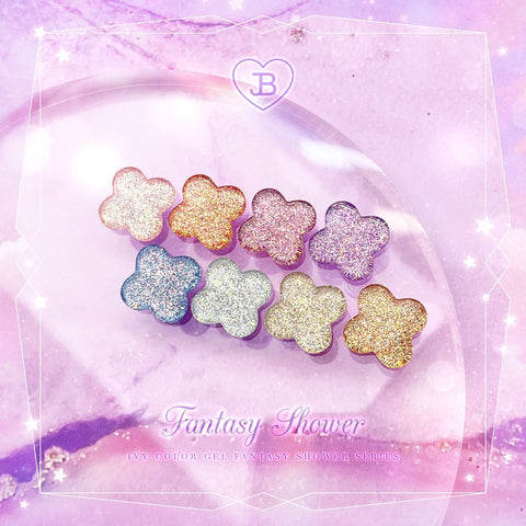 JIN.B Ivy Fantasy Shower 8pc Collection (Glitter Gel)