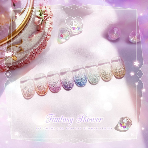 JIN.B Ivy Fantasy Shower 8pc Collection (Glitter Gel)