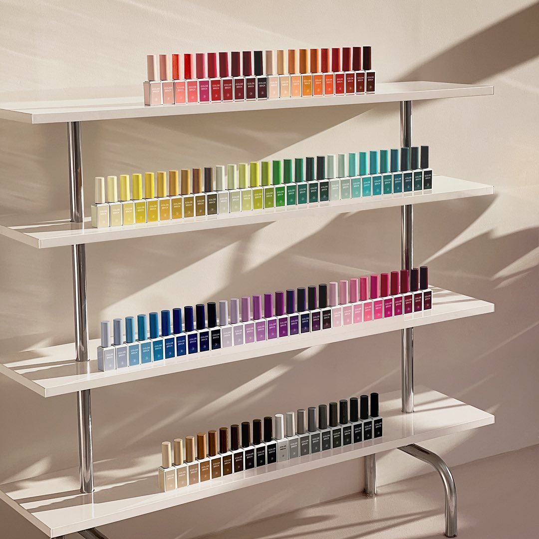 JIN.B 100 Colour Brick Gel set