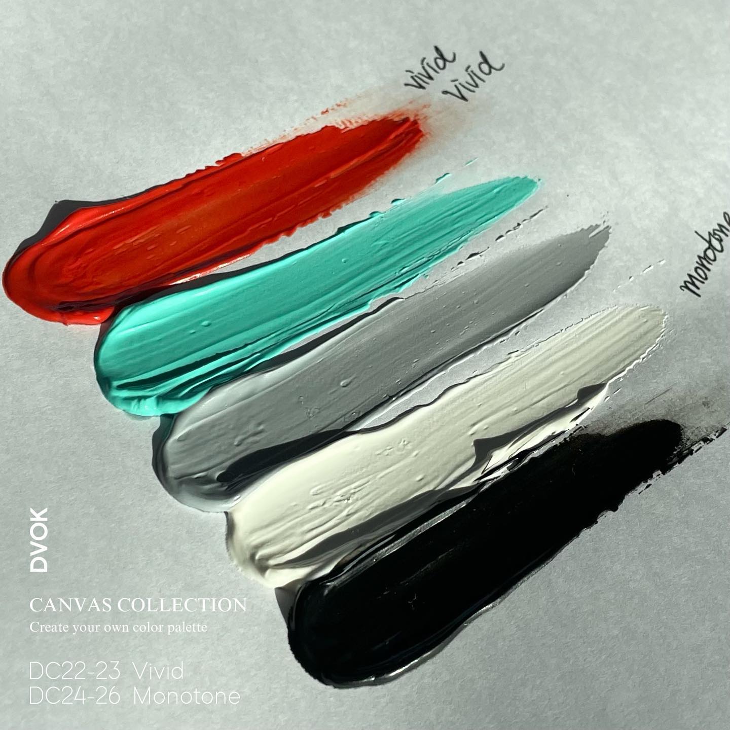 DVOK - Canvas Collection (Solid Cream Texture)