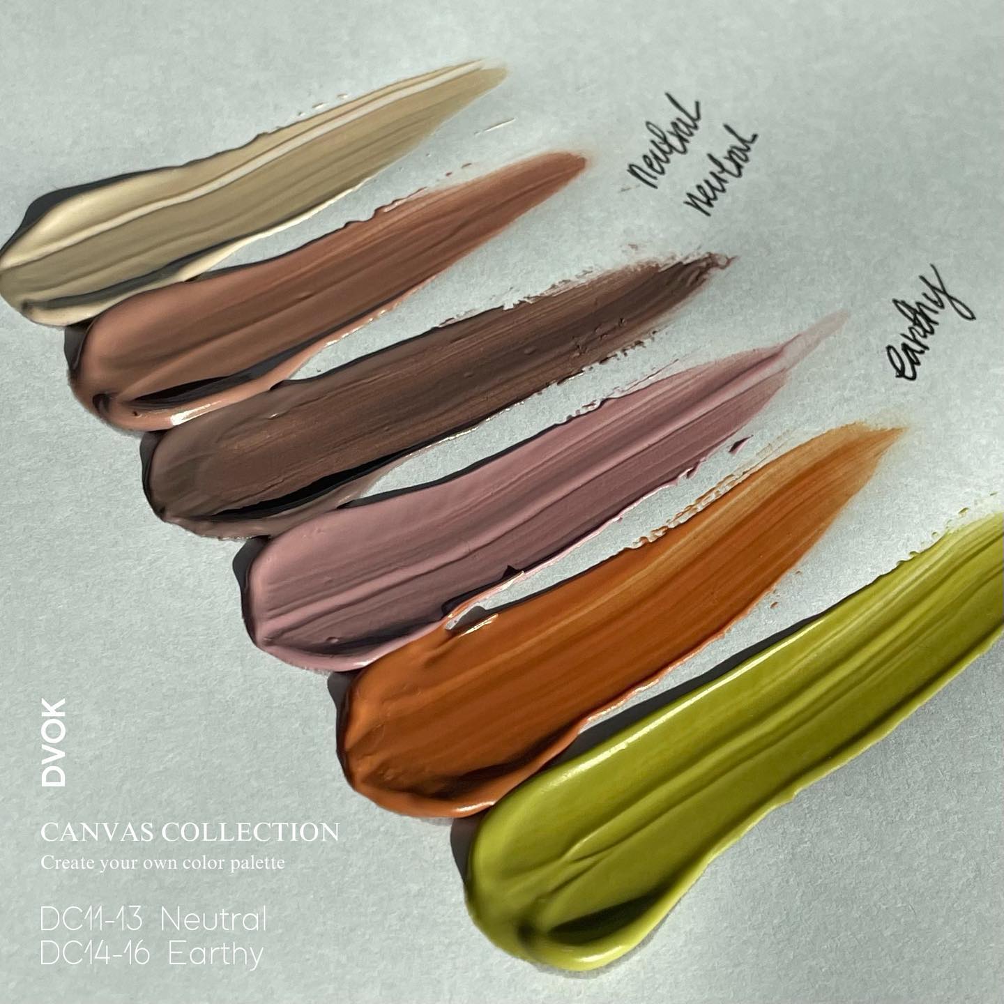 DVOK - Canvas Collection (Solid Cream Texture)