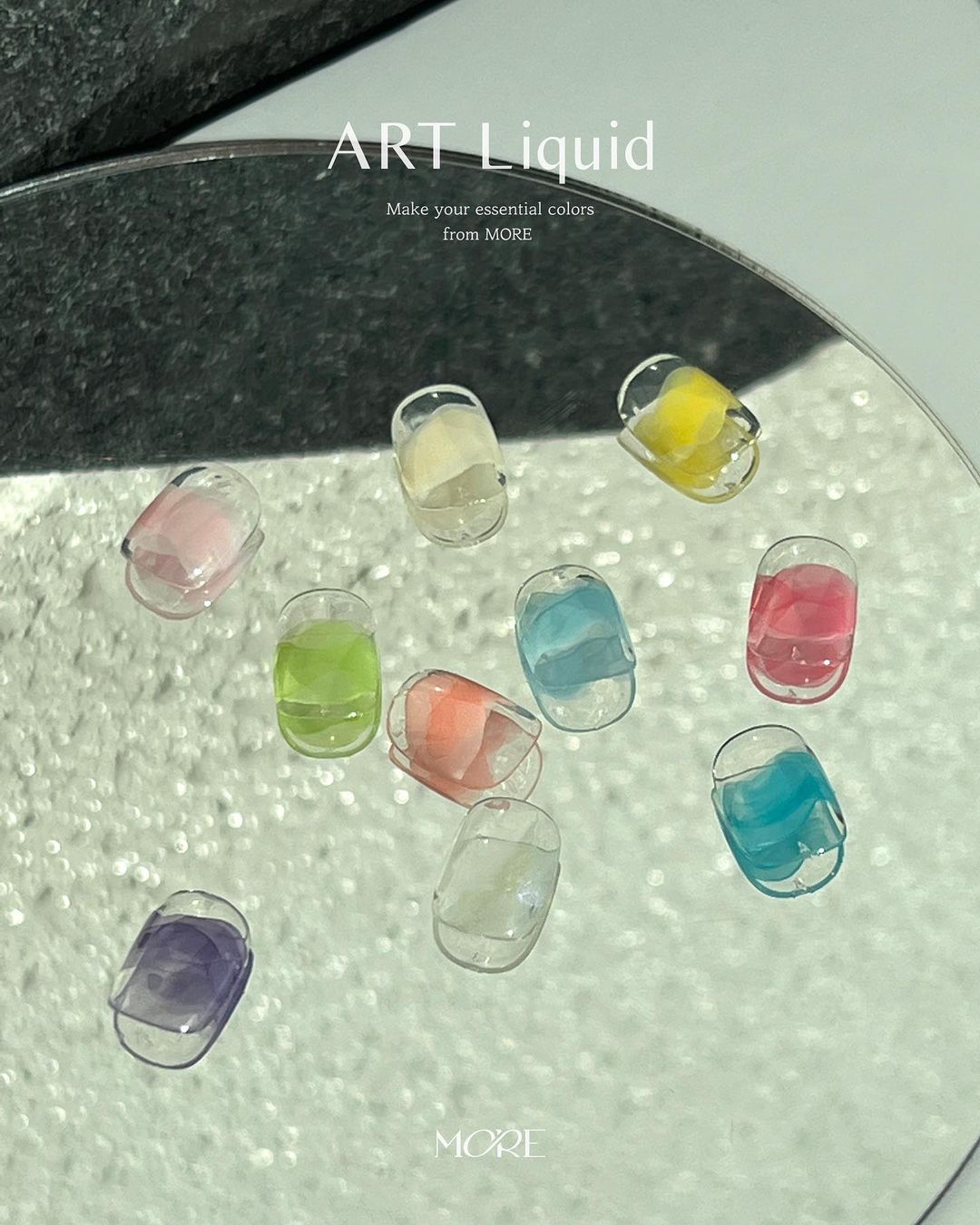 MORE Art Liquid 2 Collection - No. 17 Airy Blue