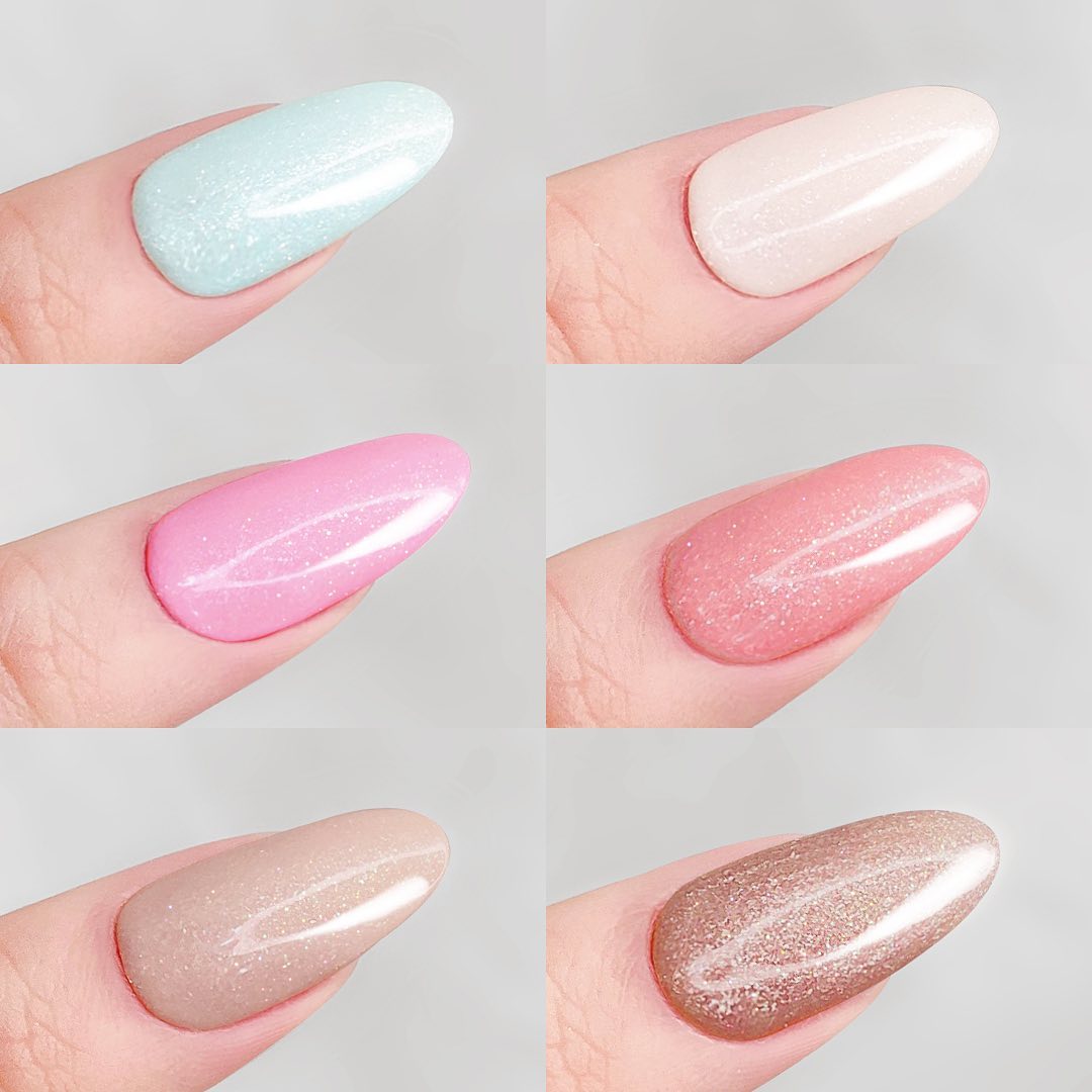 JIN.B Shimmer Prism 6pc - Pink Version